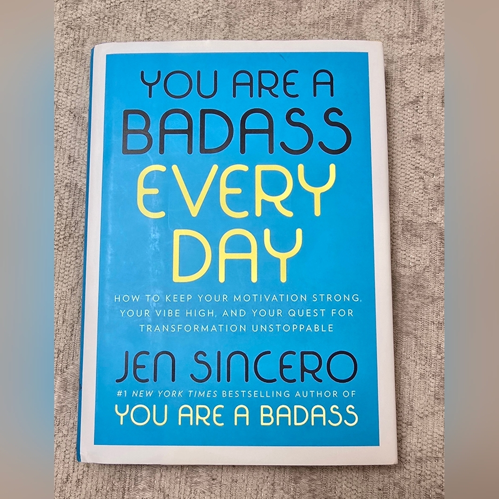 You Are A Badass Every Day Book